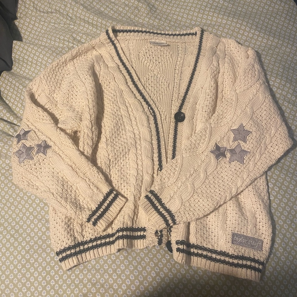 Taylor Swift Folklore Album Cardigan size M/L